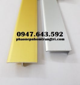 Nẹp nhôm t , nẹp kết thúc sàn gỗ
